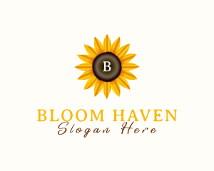 Sunflower Botanical Farm logo design