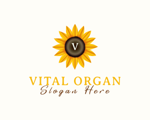 Sunflower Botanical Farm logo design