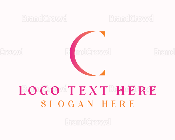 Fashion Stylist Letter C Logo