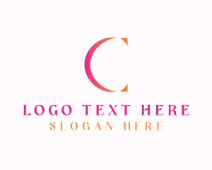 Tailoring - Fashion Stylist Letter C logo design