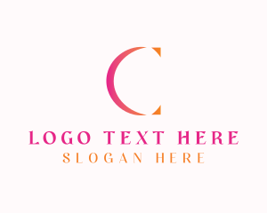 Wedding Planner - Fashion Stylist Letter C logo design