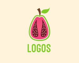 Durian - Organic Fruit Market logo design