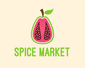 Organic Fruit Market  logo design