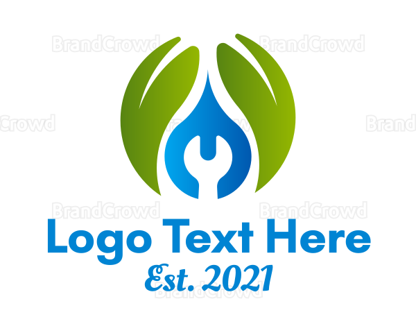 Eco Friendly Plumbing Logo