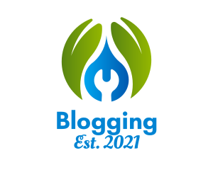 Eco Friendly Plumbing  logo design