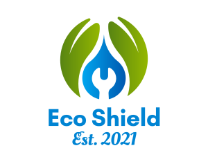 Eco Friendly Plumbing  logo design