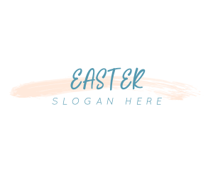 Watercolor Script Wordmark Logo