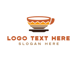 Artistic - Artistic Coffee Cup logo design
