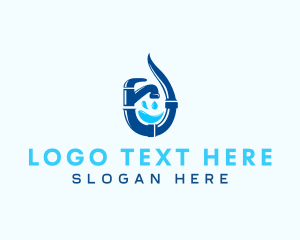 Drainage - Faucet Pipe Plumbing logo design