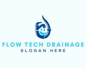 Drainage - Faucet Pipe Plumbing logo design