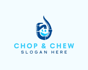 Tube - Faucet Pipe Plumbing logo design