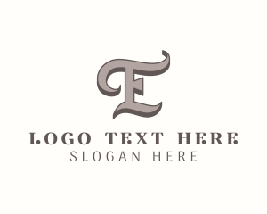Luxury Script Marketing Logo