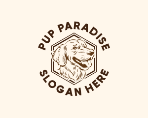 Dog Pet Portrait logo design