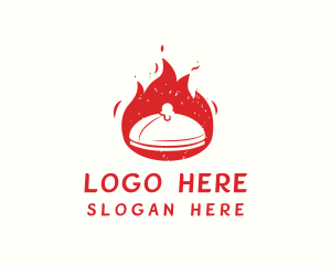 Flame Cloche Restaurant Logo