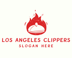 Flame Cloche Restaurant Logo