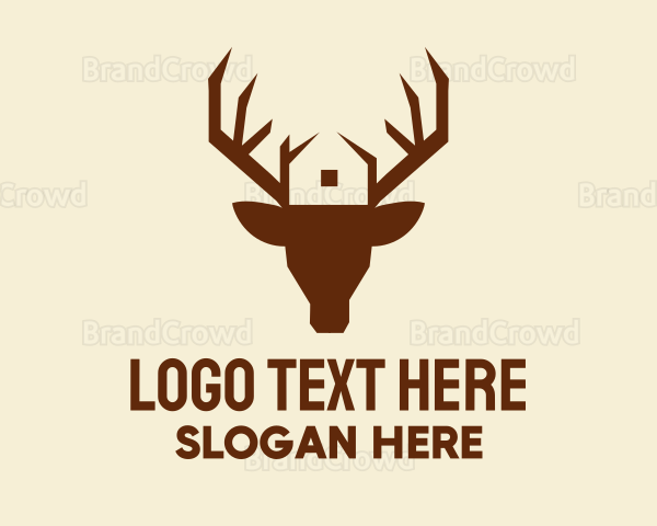 Reindeer Antler House Logo