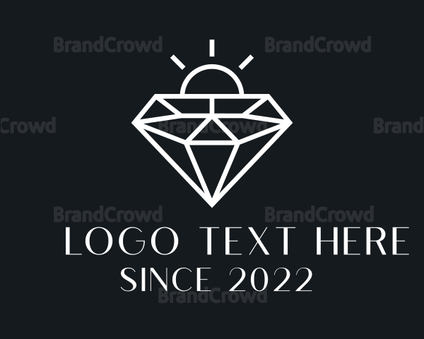 Expensive Diamond Jewelry Logo
