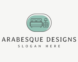 Bedroom House Decorator logo design