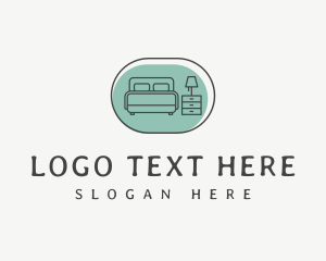Lounge - Bedroom House Decorator logo design