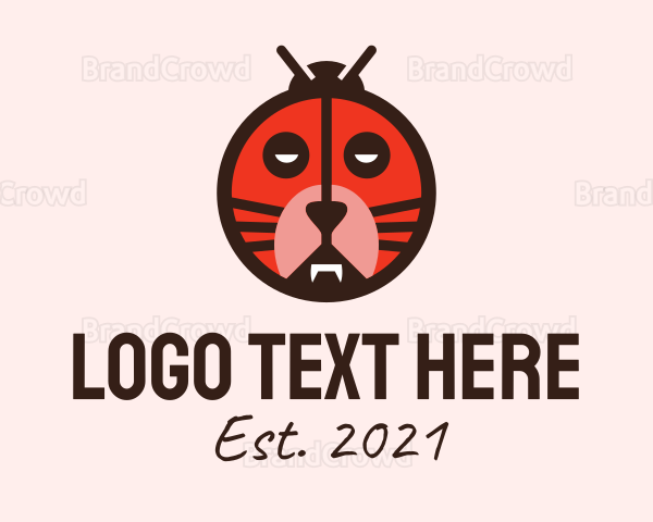 Tiger Ladybug Mask Logo