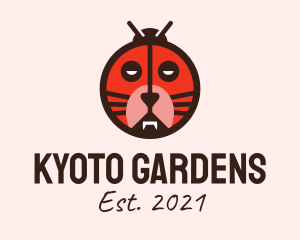 Tiger Ladybug Mask  logo design