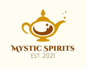 Supernatural - Magical Coffee Lamp logo design