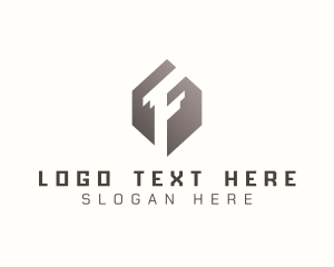 Technology - Business Hexagon Letter F logo design