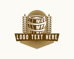 Brewhouse - Brewery Barrel Beverage logo design