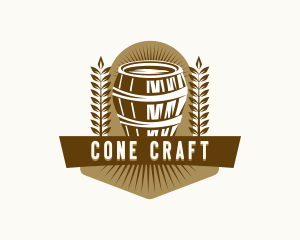 Brewery Barrel Beverage logo design