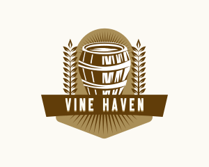 Brewery Barrel Beverage logo design