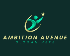 Ambition - Human Support Ambition logo design