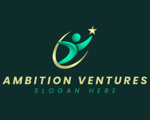 Ambition - Human Support Ambition logo design