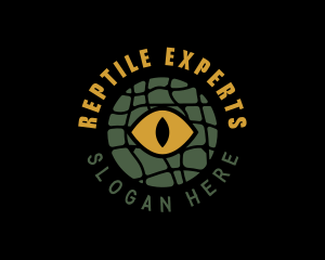 Reptile Eye Safari logo design