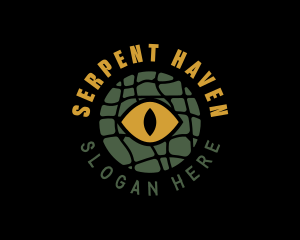 Reptile Eye Safari logo design