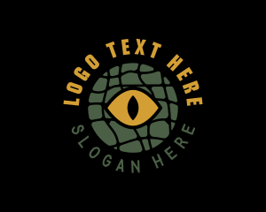 Jungle - Reptile Eye Safari logo design