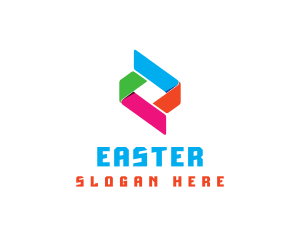 Colorful - Colorful Ribbon Agency logo design