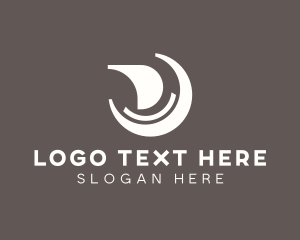 Lettermark - Industrial Fabrication Letter D logo design