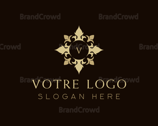 Floral Ornamental Boutique Logo