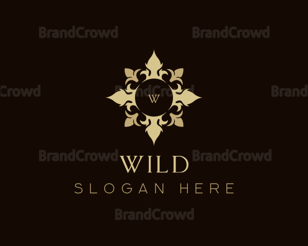 Floral Ornamental Boutique Logo