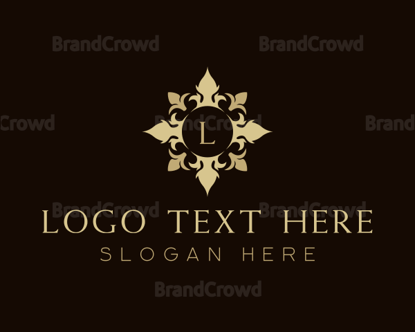 Floral Ornamental Boutique Logo