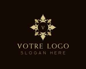 Beautician - Floral Ornamental Boutique logo design