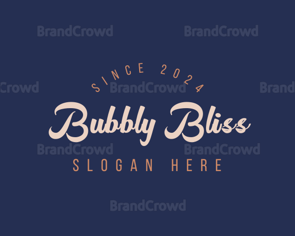 Retro Business Brand Logo