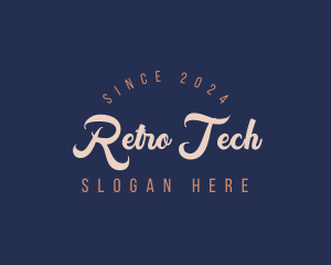 Retro Business Brand logo design