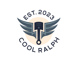 Automotive - Automotive Piston Wings logo design