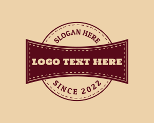 Denim Stitch Western Business logo design