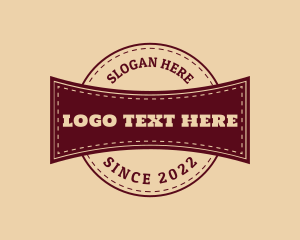 Denim Stitch Western Business Logo