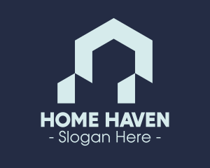 Housing - Blue Modern Housing logo design