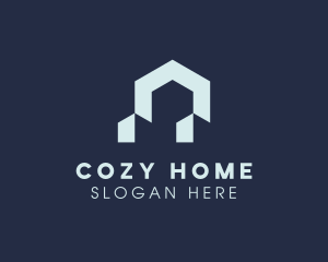 Modern Home Real Estate logo design