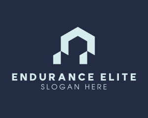 Modern Home Real Estate logo design