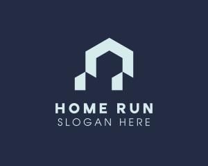 Modern Home Real Estate logo design